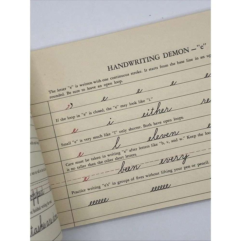 Vintage Noble's Better Handwriting for Everyone Book 6 – Unused Workbook
